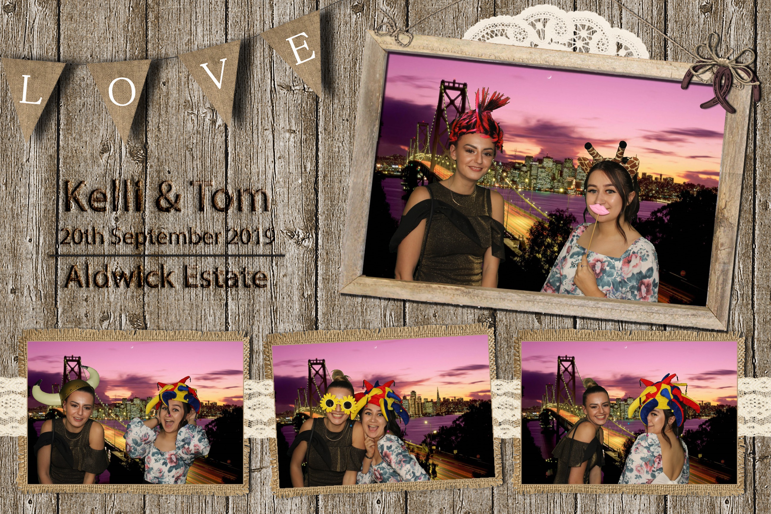 Kelli & Tom's Wedding | View more photos from the event at images.mobile-photo-booth.com/u/MobilePhotoBoothUK/Kelli-Toms-Wedding